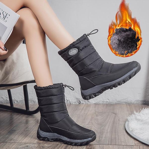 boots women snow platform winter shoes warm plush waterproof non-slip ladies ankle boot fashion woman 2021 sneakers botas mujer, Black
boots women snow platform winter shoes warm plush waterproof non-slip ladies ankle boot fashion woman 2021 sneakers botas mujer, Black