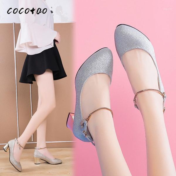 dress shoes annual meeting high heels comfortable party women banquet elegant crystal silver round head thick1, Black
dress shoes annual meeting high heels comfortable party women banquet elegant crystal silver round head thick1, Black