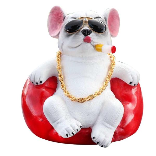 interior decorations car dog doll ornament decor smoking funny kids gift vehicle accessories (white dog)
interior decorations car dog doll ornament decor smoking funny kids gift vehicle accessories (white dog)