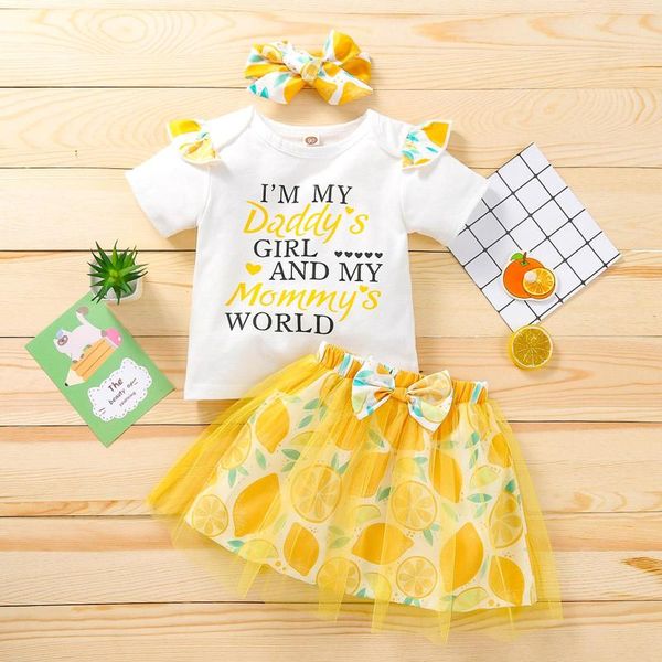 clothing sets cute born clothes baby kid girl letter short sleeve outfits summer t-shirt lemon print tulle skirts 3pc outfit, White
clothing sets cute born clothes baby kid girl letter short sleeve outfits summer t-shirt lemon print tulle skirts 3pc outfit, White