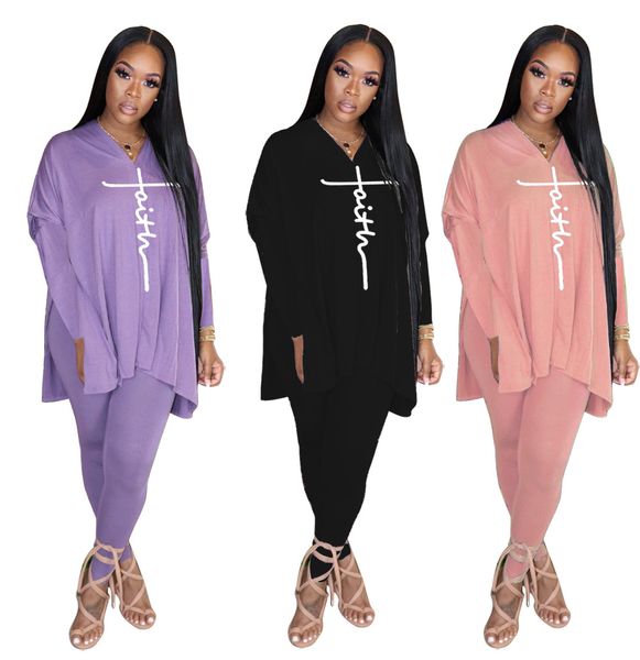 women tracksuits two pieces pants set deisgner pink color outfits casual letter printed long sleeve tshirt solid sportwear, White
women tracksuits two pieces pants set deisgner pink color outfits casual letter printed long sleeve tshirt solid sportwear, White