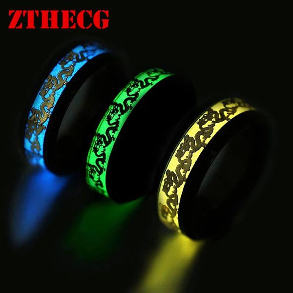 cluster rings trend luminous ring stainless steel glow in the dark party fluorescence jewelry dragon heart couple wedding for women men, Golden;silver
cluster rings trend luminous ring stainless steel glow in the dark party fluorescence jewelry dragon heart couple wedding for women men, Golden;silver