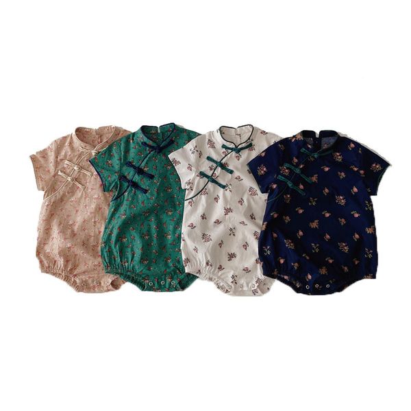 summer new infant newbrown baby chinese style short sleeve cotton bodysuit toddler girls floral pinted bodysuits 210413, White
summer new infant newbrown baby chinese style short sleeve cotton bodysuit toddler girls floral pinted bodysuits 210413, White