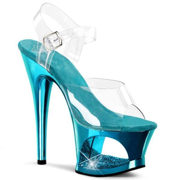 stilettos with a 17 cm platform and rhinestone for women's stage fashion show sandals, Black
stilettos with a 17 cm platform and rhinestone for women's stage fashion show sandals, Black