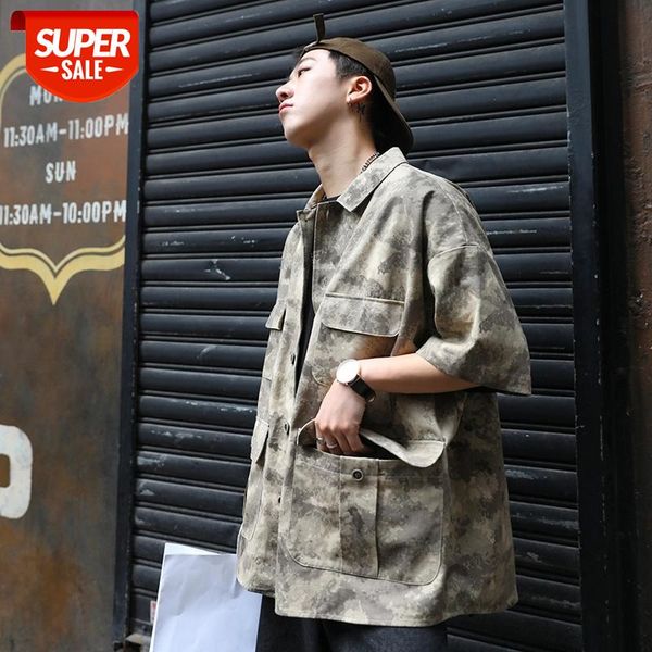 2019 summer men's work clothes more pocket decorate green color shirts clothing camouflage printing short sleeve -xl #po0m, White;black
2019 summer men's work clothes more pocket decorate green color shirts clothing camouflage printing short sleeve -xl #po0m, White;black