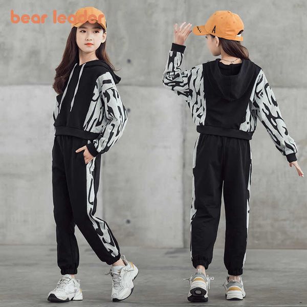 bear leader girls teenagers casual clothing fashion kids patchwork hooded pants outfits children tracksuits 5-13y 210708, White
bear leader girls teenagers casual clothing fashion kids patchwork hooded pants outfits children tracksuits 5-13y 210708, White