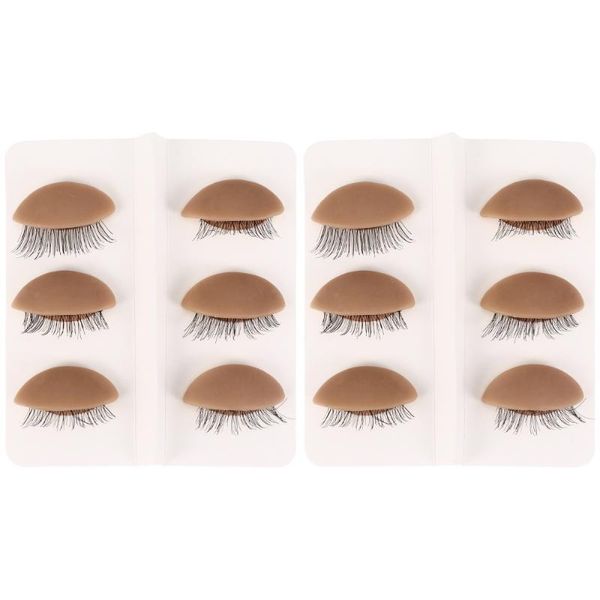 false eyelashes 6 pairs silicone replacement eyelids makeup practice eyelash extension kit
false eyelashes 6 pairs silicone replacement eyelids makeup practice eyelash extension kit
