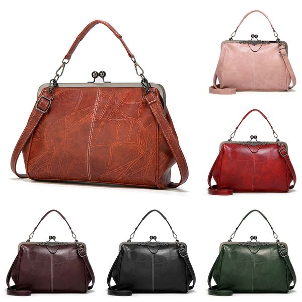 2021 new hand fashion messenger clip bag oil skin spanish women's bag fashion, Black;red
2021 new hand fashion messenger clip bag oil skin spanish women's bag fashion, Black;red