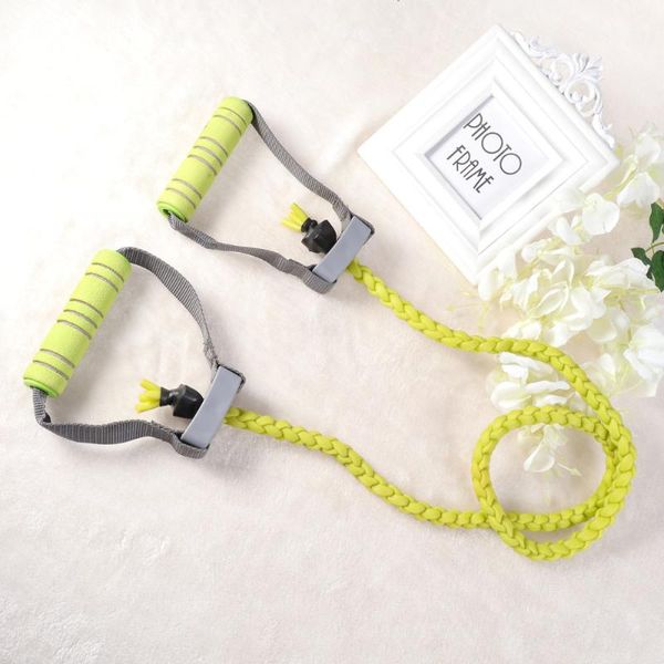 elastic fitness exercise pull rope weave resistance bands workout with foam handles for strength training physica
elastic fitness exercise pull rope weave resistance bands workout with foam handles for strength training physica