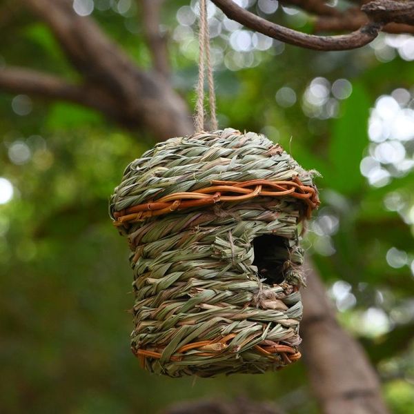 bird cages birds' nests straw woven crafts hand long service life giving birds a safe home ednu888
bird cages birds' nests straw woven crafts hand long service life giving birds a safe home ednu888