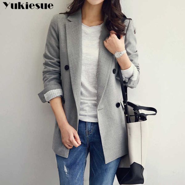 blazer woman spring women's suit jacket female women s and jackets american ladies plus size black gray 210608, White;black
blazer woman spring women's suit jacket female women s and jackets american ladies plus size black gray 210608, White;black