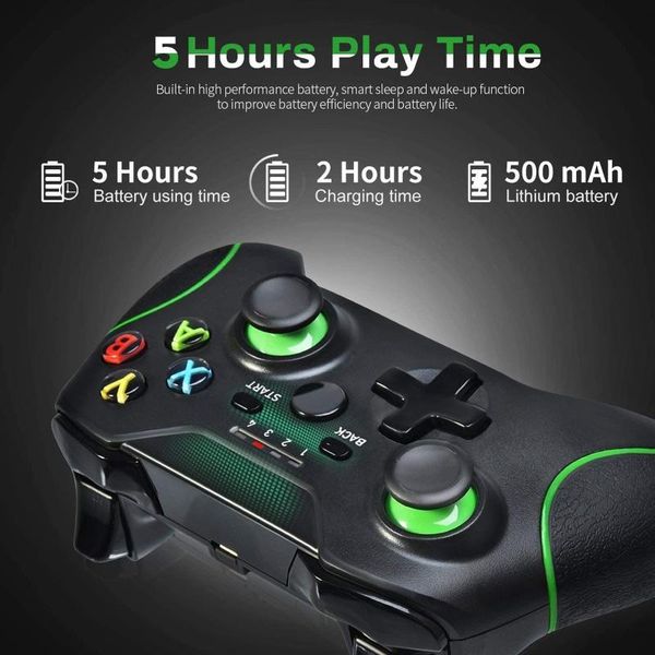 2.4g wireless controller enhanced gamepad for xbox one/ one s/ x/ elite/ ps3/ windows 10 | dual vibration game controllers & joysticks
2.4g wireless controller enhanced gamepad for xbox one/ one s/ x/ elite/ ps3/ windows 10 | dual vibration game controllers & joysticks