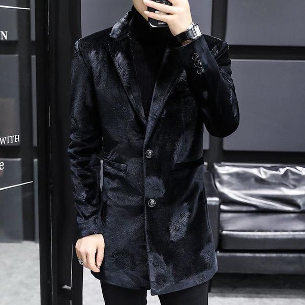 men's wool & blends winter jacket men trendy slim fit long and coat for royal blue print velvet warm designer, Black
men's wool & blends winter jacket men trendy slim fit long and coat for royal blue print velvet warm designer, Black