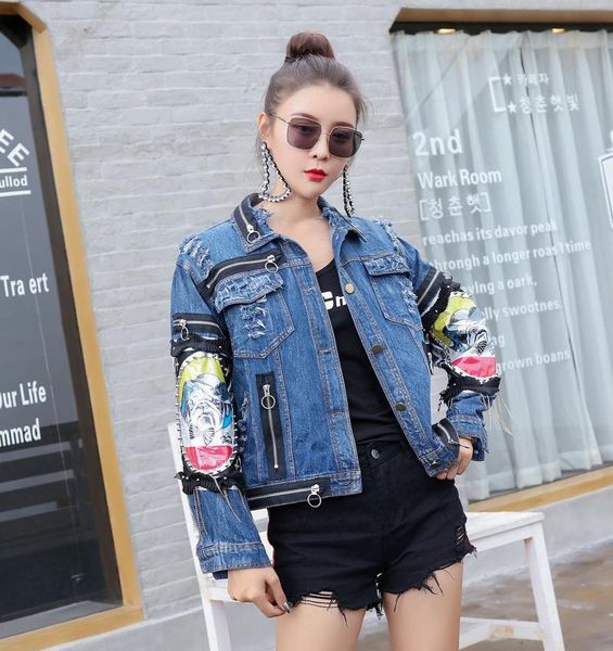 women's vests 2021 fall style jeans, bf european and american wind, big sleeves, long sleeves jeans., Black;white
women's vests 2021 fall style jeans, bf european and american wind, big sleeves, long sleeves jeans., Black;white