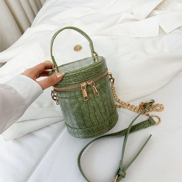 daily bag high-grade small bag for women 2021 new korean style all-match crocodile pattern bucket bag fashion chain shoulder messenger
daily bag high-grade small bag for women 2021 new korean style all-match crocodile pattern bucket bag fashion chain shoulder messenger