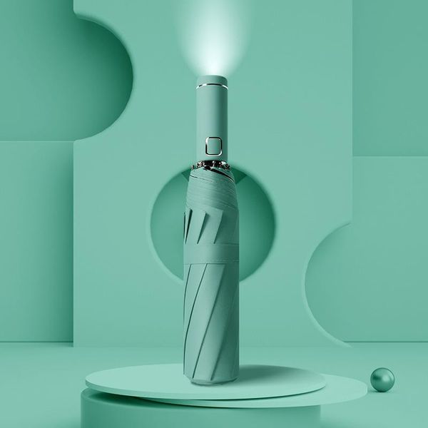 umbrellas wind resistant three folding 10 bones color matching led lamp holder automatic umbrella business sunscreen cute parasol
umbrellas wind resistant three folding 10 bones color matching led lamp holder automatic umbrella business sunscreen cute parasol