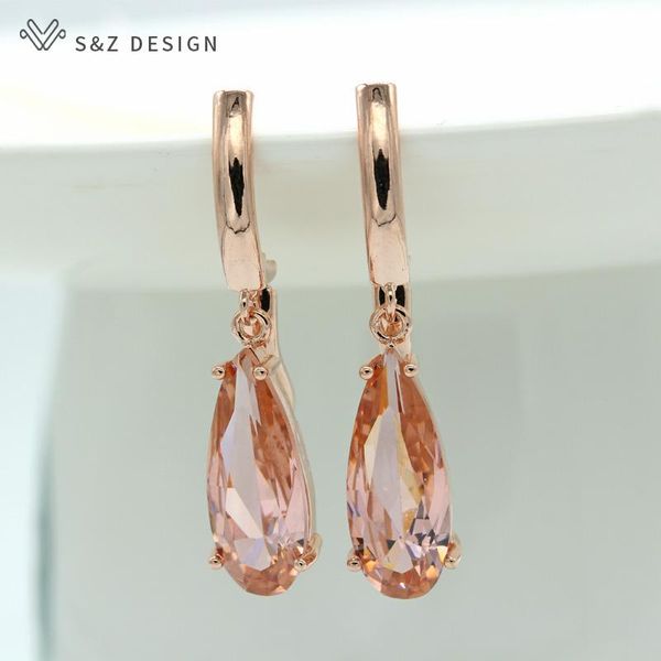 dangle & chandelier s&z 10 color long water drop cubic zirconia earring for women korean fine wedding simple fashion party jewelry, Silver
dangle & chandelier s&z 10 color long water drop cubic zirconia earring for women korean fine wedding simple fashion party jewelry, Silver