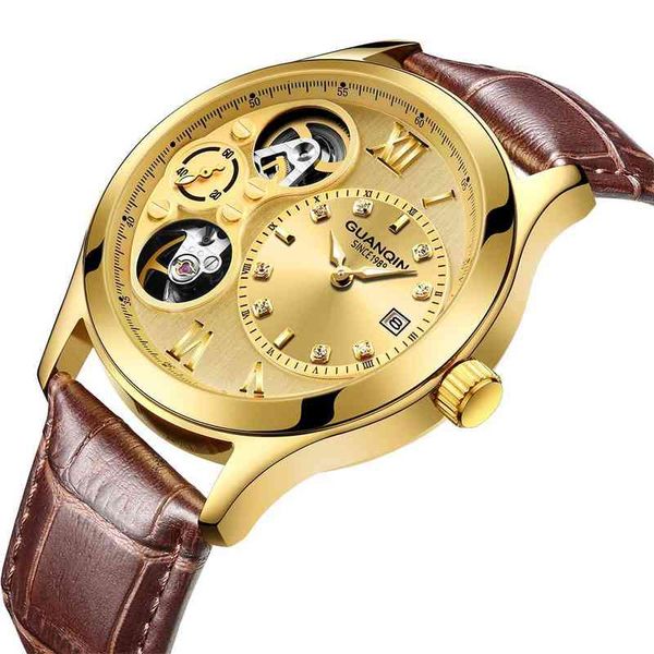 mannen 2019 horloge guanqin nieuwe mechanische automatische erk luxe klok waterdichte skeleton dubbele beweging goud mannen, Slivery;brown
mannen 2019 horloge guanqin nieuwe mechanische automatische erk luxe klok waterdichte skeleton dubbele beweging goud mannen, Slivery;brown