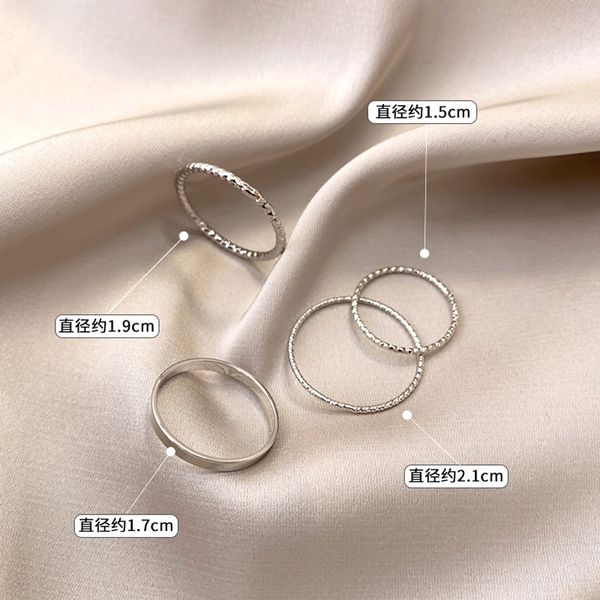 uwU female personality insfashion little finger tail tail band s ringkorean temperament simple cold wind net red ring, Silver
uwU female personality insfashion little finger tail tail band s ringkorean temperament simple cold wind net red ring, Silver