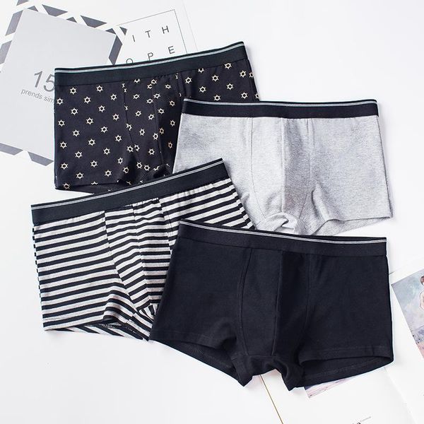 underpants 4pcs/lot cotton men panties breathable man boxer underwear soft for male boxershorts casual mens shorts, Black;white
underpants 4pcs/lot cotton men panties breathable man boxer underwear soft for male boxershorts casual mens shorts, Black;white