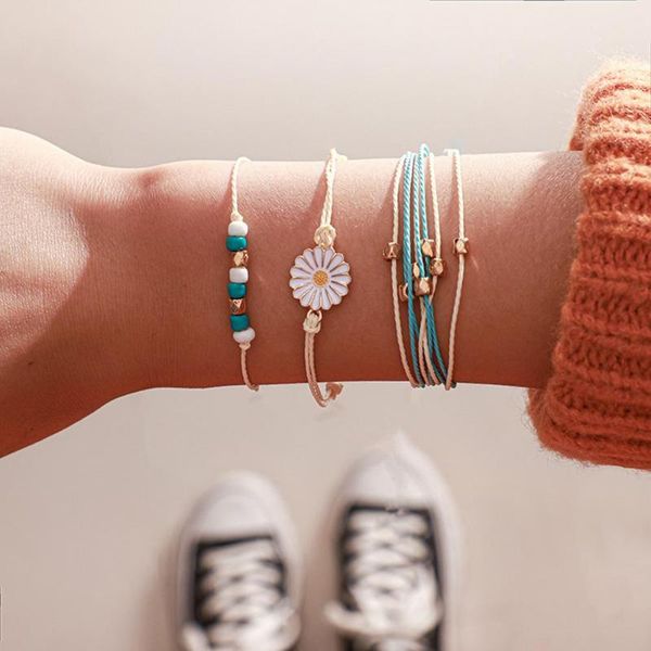 charm bracelets 3pcs/set bohemian women flower bead rope bracelet bangle jewelry gift, Golden;silver
charm bracelets 3pcs/set bohemian women flower bead rope bracelet bangle jewelry gift, Golden;silver