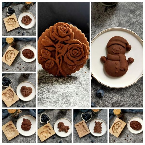baking moulds wooden christmas biscuit mould santa claus flower molds gingerbread crispy cookie pastry mold cutter kitchen tool
baking moulds wooden christmas biscuit mould santa claus flower molds gingerbread crispy cookie pastry mold cutter kitchen tool