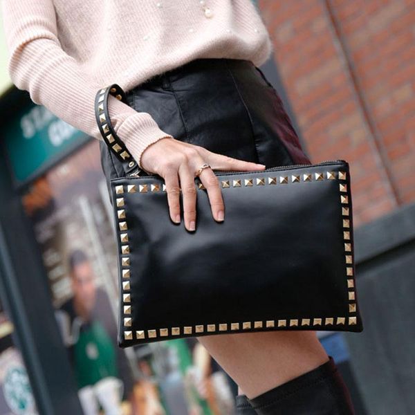evening bags fashion rivet leather handbag crossbody shoulder bag envelope clutch womens purses
evening bags fashion rivet leather handbag crossbody shoulder bag envelope clutch womens purses