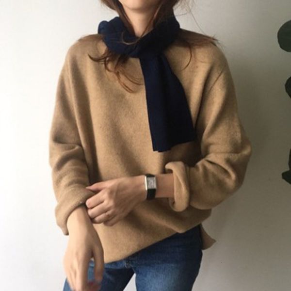women's sweaters female casual sweater for fall, long-sleeve korean , women's loose knitted winter, japanese-style c07s, White;black
women's sweaters female casual sweater for fall, long-sleeve korean , women's loose knitted winter, japanese-style c07s, White;black