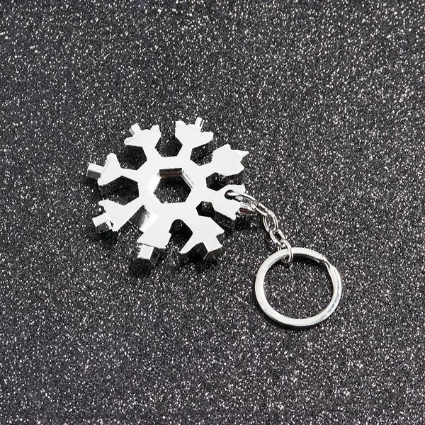 18 in 1 snowflake multi pocket tool keychain spanner hex wrench multifunction screwdriver multipurpose camp survive outdoor hike, Slivery;golden
18 in 1 snowflake multi pocket tool keychain spanner hex wrench multifunction screwdriver multipurpose camp survive outdoor hike, Slivery;golden