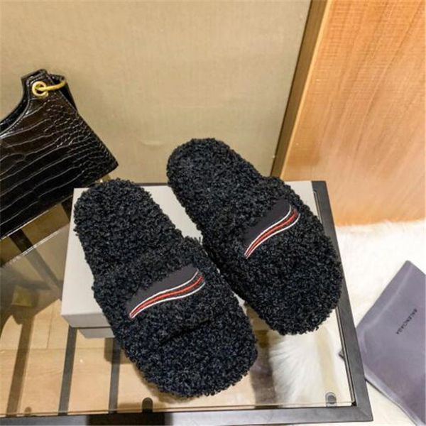 luxurys designers shoes women wool slippers slides winter fur fluffy furry warm letters ladies sandals comfortable fuzzy girl flip flop slip, Black
luxurys designers shoes women wool slippers slides winter fur fluffy furry warm letters ladies sandals comfortable fuzzy girl flip flop slip, Black