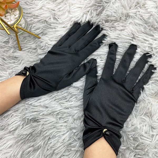 five fingers gloves black white stretch beaded satin for children birthday party dress pearl bow girls wedding full finger mittens, Blue;gray
five fingers gloves black white stretch beaded satin for children birthday party dress pearl bow girls wedding full finger mittens, Blue;gray