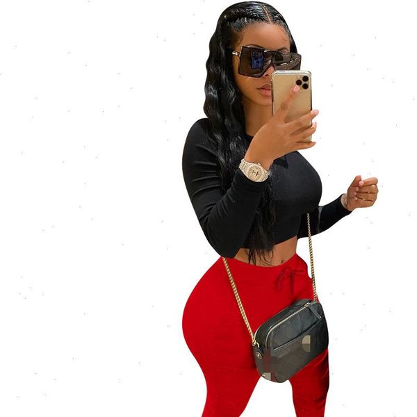 women legging leggings stacked pants summer clothes womens clothing workout drop, Black