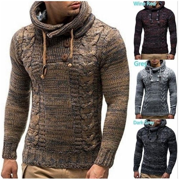 men's sweaters fashion autumn men casual vintage style sweater wool turtleneck oversize 2021 winter warm cotton pullovers, White;black
men's sweaters fashion autumn men casual vintage style sweater wool turtleneck oversize 2021 winter warm cotton pullovers, White;black