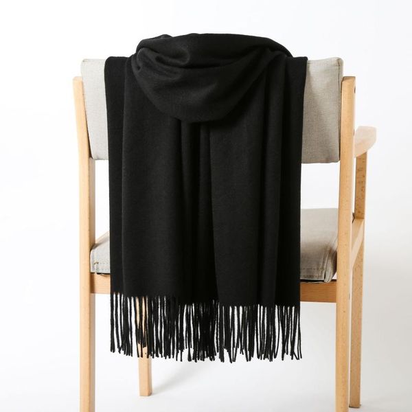 scarves 100% wool scarf men women couple solid color tassels winter thicken pure real pashmina shawl, Blue;gray
scarves 100% wool scarf men women couple solid color tassels winter thicken pure real pashmina shawl, Blue;gray