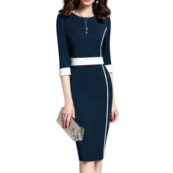 casual dresses spring autumn bodycon dress women office lady o-neck half sleeve work formal wedding vestido mujer, Black;gray
casual dresses spring autumn bodycon dress women office lady o-neck half sleeve work formal wedding vestido mujer, Black;gray