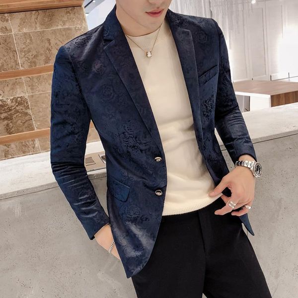 men's suits & blazers luxury velvet blazer male british style wedding prom single breasted for man hight quality fashion slim fit mens, White;black 
men's suits & blazers luxury velvet blazer male british style wedding prom single breasted for man hight quality fashion slim fit mens, White;black