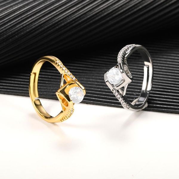 wedding rings ring for women simple style cubic zirconia light gold color fashion jewelry, Slivery;golden
wedding rings ring for women simple style cubic zirconia light gold color fashion jewelry, Slivery;golden