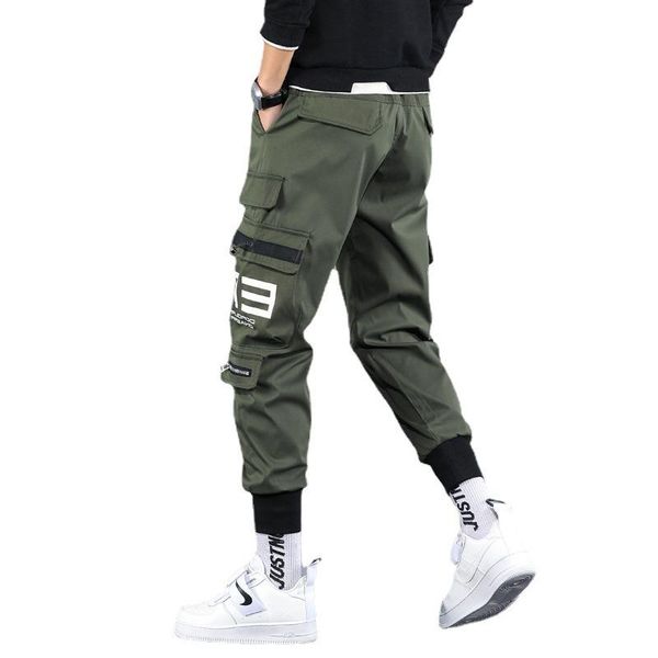 men's pants jogger cargo men fashion casual military green outdoor streetwear hip hop harem loose korean style tactical male trousers, Black
men's pants jogger cargo men fashion casual military green outdoor streetwear hip hop harem loose korean style tactical male trousers, Black