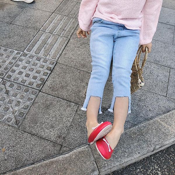 jeans spring summer baby girls fashion denim pants girl cotton casual frilled 1-6y, Blue
jeans spring summer baby girls fashion denim pants girl cotton casual frilled 1-6y, Blue