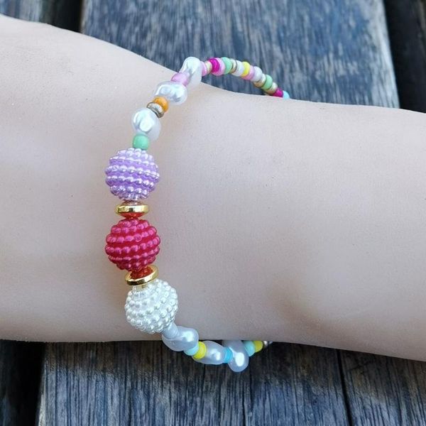 beaded, strands colorful glass seed beads bracelet for womenjewelry fashion strand tiny bracelets pearl beaded stackable pulseras, Black
beaded, strands colorful glass seed beads bracelet for womenjewelry fashion strand tiny bracelets pearl beaded stackable pulseras, Black