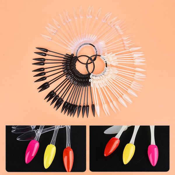false nails 24pcs nail art display tips oval square flake color card nature clear black acrylic gel polish french practice tool, Red;gold
false nails 24pcs nail art display tips oval square flake color card nature clear black acrylic gel polish french practice tool, Red;gold