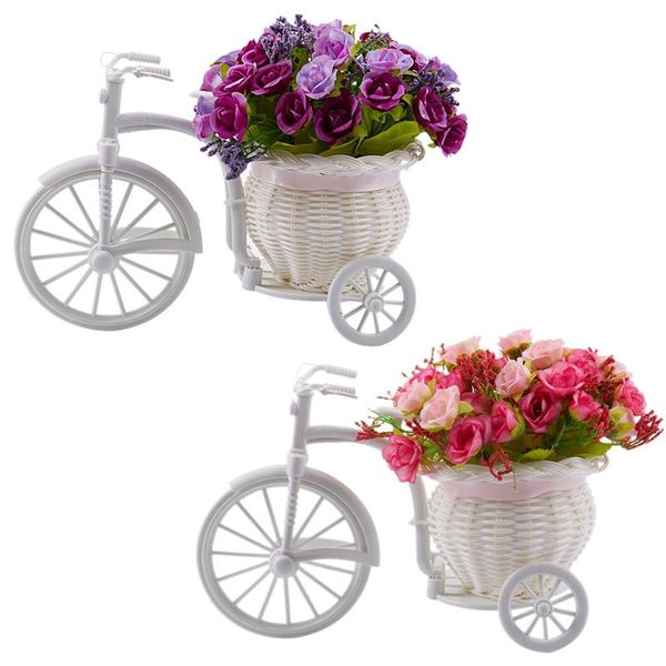 vases idyllic home furnishings simulation flower and car suit, bicycle knitted basket, fake diamond rose
vases idyllic home furnishings simulation flower and car suit, bicycle knitted basket, fake diamond rose