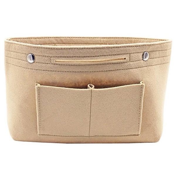 beige women fashion felt cloth inner bag fits in insert handbag multi-pockets cosmetic bags storage personal belongings organize & cases
beige women fashion felt cloth inner bag fits in insert handbag multi-pockets cosmetic bags storage personal belongings organize & cases
