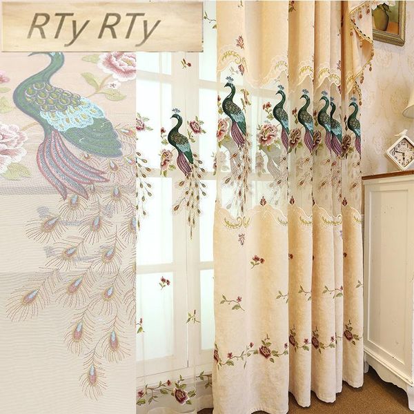 curtain & drapes european hollow peacock luxury curtains for living room embroidery thick window balcony bedroom custom size hp007d3
curtain & drapes european hollow peacock luxury curtains for living room embroidery thick window balcony bedroom custom size hp007d3