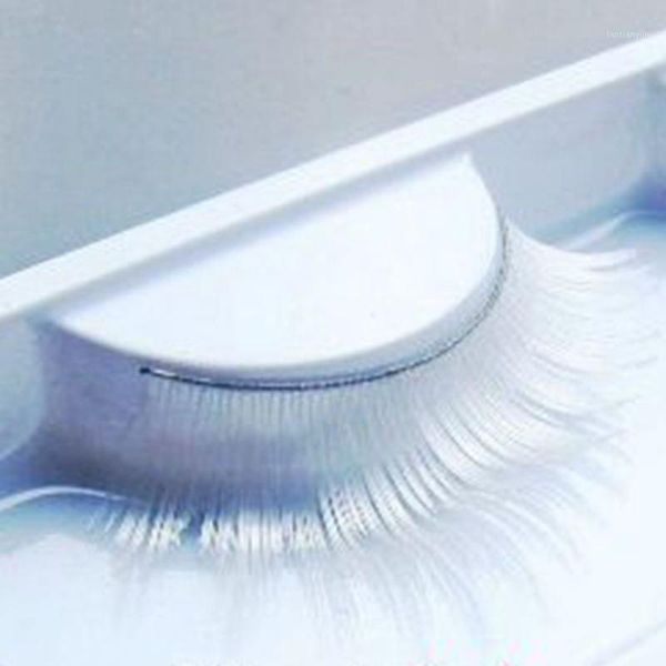 pair/pack white cosplay false eyelashes fake eye lashes extension fancy dance stage makeup cosmetic beauty accessories1
pair/pack white cosplay false eyelashes fake eye lashes extension fancy dance stage makeup cosmetic beauty accessories1
