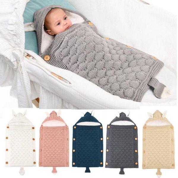 blankets & swaddling ins baby sleeping bag autumn winter infant thickening plus velvet quilts cute ears small tail knitted button blanket
blankets & swaddling ins baby sleeping bag autumn winter infant thickening plus velvet quilts cute ears small tail knitted button blanket