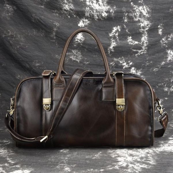 duffel bags vintage natural genuine cow leather men's travel bag
duffel bags vintage natural genuine cow leather men's travel bag