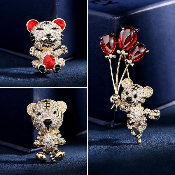 pins, brooches european and american suit jacket accessories gem animal corsage friend gift cute exquisite little tiger brooch female, Gray
pins, brooches european and american suit jacket accessories gem animal corsage friend gift cute exquisite little tiger brooch female, Gray