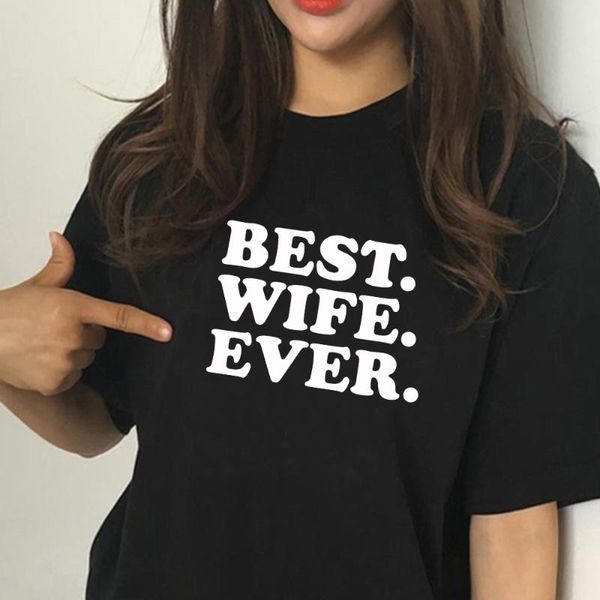 women's t-shirt wife ever birthday wedding gift cotton t shirt for women graphic tees hipster tumblr cozy drop ship, White
women's t-shirt wife ever birthday wedding gift cotton t shirt for women graphic tees hipster tumblr cozy drop ship, White