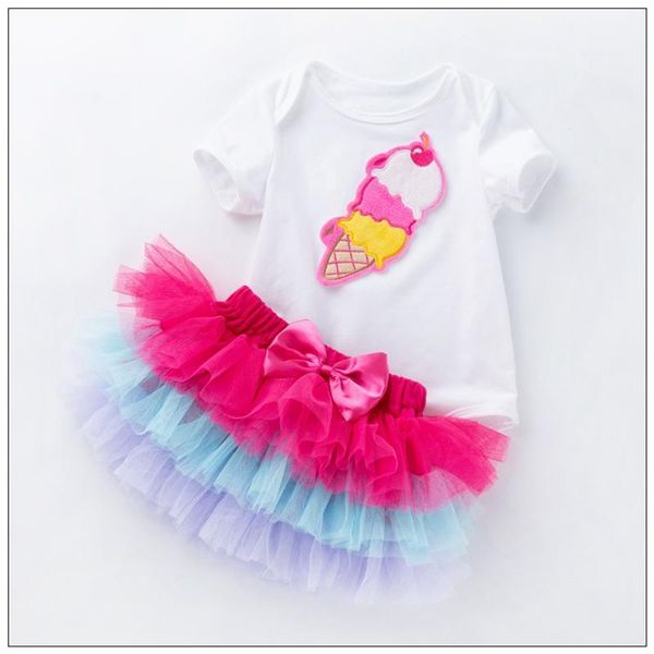clothing sets cartoon baby girls suit tutu skirt+romper 0-24 months infant clothes first birthday baptism yeare costumes, White
clothing sets cartoon baby girls suit tutu skirt+romper 0-24 months infant clothes first birthday baptism yeare costumes, White